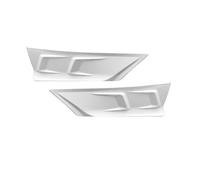 Arrière Spoiler Lèvre De Pare-Chocs Becquet Lèvre Arrière Pour Tesla Modèle Y 2021 - 2024 Version Thunder Lumière Clignotante Frein LED Modification Surround(Rear corner White)