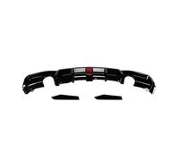 Arrière Spoiler Pour BMW Série 3 F30 2013-2019 Feu Stop Arrière Lampe Pare-chocs Lèvre Diffuseur Becquet Par ABS Brillant Noir Kit De Carrosserie voiture Diffuseur pare-chocs(C Style Set)