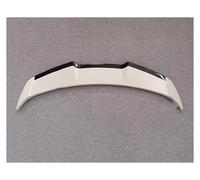 Arrière Spoiler pour Toyota pour CHR C-HR 2015-2022 Refit Toit Coffre Spoiler Aile Arrière Lèvre Coffre Queue Déflecteur d'air Séparateur Diffuseur Voiture Becquets(White with Black)