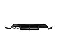 Arrière Spoiler pour VW pour Polo MK5 6R Style pour GTI/pour 5 pour T MPI 4 Portes À Hayon 2009-2014 - Kit Tuning avec Spoiler Et Lame Pare-Chocs Arrière Aileron Arrière