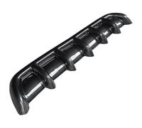 Arrière Spoiler Voiture pour Fiat Ottimo 2014-2017 Diffuseur Pare-Chocs Arrière Aileron Requin Kit Protection Carrosserie Aspect Fibre Carbone ABS Aile Arrière(Aspect Fibre de Carbone)