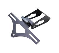 Arrière Support Plaque pour Kawasaki pour Ninja ZX6 pour ZX6R pour ZX636 pour ZX-6R 636 2024-2025 Support Plaque D'immatriculation Pliable pour Motos Clignotants