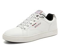 ARRIGO BELLO Chaussure Homme Baskets Sneakers Casual Sport Running Espadrilles Athlétique Courtes Fitness Tennis 41-46 (Blanc 004,44)