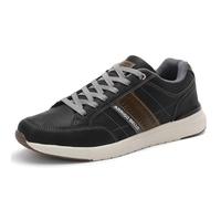 ARRIGO BELLO Chaussure Homme Casual pour Mode Baskets Antidérapantes Léger Cuir Sneakers Taille 41-46(Noir, Taille 43)