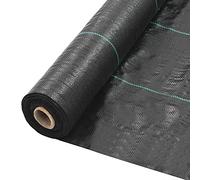 Arrigoni 100 m² Toile de paillage contre les mauvaises herbes pour jardin et jardin | Couverture de sol résistante à la déchirure et perméable à l'eau | rouleau 1 m x 100 m | Fabriqué en Italie