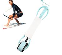 Arrilla de la Planche de Surf - Sangle de Surf pour Longboard | Agneau de Pied de Surf de 6 Pieds avec Fil de 7 mm et Impression en Silicone | Sports Nautiques pour Le contrôle de L