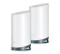ARRIS Planche de surf mAX Tri-Band Mesh System WC4S | Vitesse Wi-Fi AC3800 jusqu'à 3,8 Gbit/s | Couverture 5 500 m² | Backhaul 1,7 Gbit/s | Deux ports 1 Gbit/s par nœud | Assistance Alexa | Garantie 2