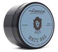☆ARRISON☆ SPICY Pâte à cire pour hommes et femmes Made in Italy Professionnel Tenue forte, semi-mate, non grasse, non rémanente, agréablement parfumée, 100ml.