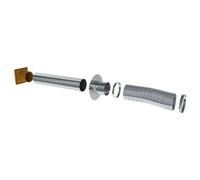 Arrivée d'air frais - Kit complet de raccordement - Grille brune 150 mm