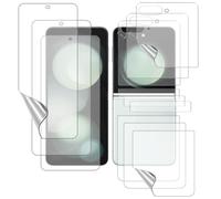 Arrivly 3 Pièces Film de Protection d'Écran pour Samsung Z Flip 5 Écran Protection TPU Anti Rayures Film Protection Samsung Z Flip 5 Haute Sensibilité [installation Facile] [Pas de Verre Trempé]