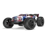 ARRMA 1/8 KRATON 6S 4X4 RTR Brushless Speed Truck - High Performance RC Monster Truck, 105+ km/h, compatible 4S/6S, sans batterie ni chargeur - Bleu/rouge