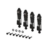 ARRMA Aluminum Shock Set 58mm Length 2000cSt Oil Gun Metal 4pcs - GROM ARA-1560 Parts