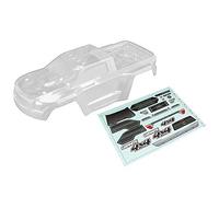 ARRMA AR402261 1/10 Corps avec décalcomanies Transparent : Granite 4x4 Radio Control Auto Spares, Multicolore