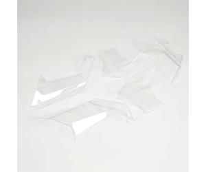 ARRMA ARA411009 1/7 Guard Set de Protections Transparentes Fireteam Gris/argenté