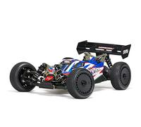 Arrma ARA8406 TLR Tuned TYPHON 1/8 4WD BLX Buggy RTR, Rouge/Bleu