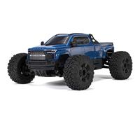 ARRMA Big Rock 223S BLX 1:10 4x4 Véhicule Tout Terrain radiocommandé Tout-Terrain RTR, Moteur sans balais, DSC, sans Batterie ni Chargeur, Bleu