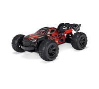 ARRMA Camion de Vitesse sans balais Kraton 3S DSC 4 x 4 RTR 1/16, Noir/Rouge, ARA2508T1