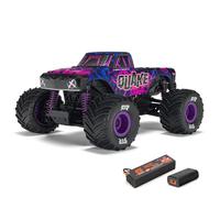 ARRMA Camion RC 1/16 Quake GROM 4X4 RTR Monster Truck brossé (Batterie et Chargeur Inclus), Violet, ARA2137T3