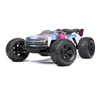 ARRMA Camion RC 1/8 KRATON 4X4 6S BLX Brushless V6 Speed Truck RTR (Batterie Lipo et Chargeur Non Inclus) (Bleu/Rose), ARA8608V6T2