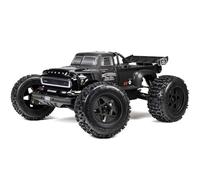ARRMA Camion RC 1/8 Notorious 4X4 6S BLX Brushless V6 Stunt Truck RTR (Batterie et Chargeur Non Inclus), (Noir), ARA8611V6T1
