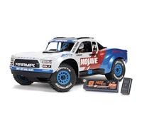 ARRMA Camion RC Mojave GROM 4X4 223S BLX Camion désert à petite échelle RTR avec DSC, batterie et chargeur inclus, blanc, ARA2304ST2