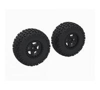 ARRMA DBOOTS 'Fortress SC' Tire Set Glued Black 2pcs ARA-1616 Parts