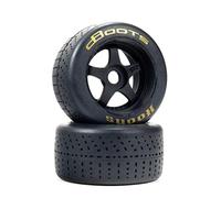 ARRMA dBoots Hoons 53/100 2.9 Tire Set Gold 5-Spoke 2 ARA550101 Tire