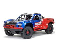 ARRMA Mojave 4X4 4S BLX 1/8th Scale Desert Truck Blu/Red ARA4404T2 Car