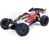 Arrma RC Buggy Typhon Grom Mega 380 4X4 RTR 1:18 avec batterie, chargeur rouge