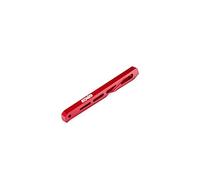 ARRMA Support de châssis Central arrière en Aluminium 120 mm Rouge