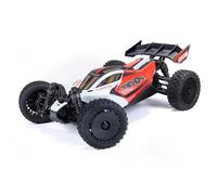 Arrma Typhon GROM, Voiture télécommandée, Voiture RC 1/18, Moteur sans balais de Plus de 30 km/h, avec Batterie et Accessoires, Rouge, ARA2106T2