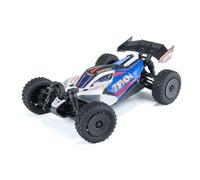 Arrma Typhon GROM, Voiture télécommandée, Voiture RC 1/18, Moteur sans balais de Plus de 30 km/h, avec Batterie et Accessoires, Bleu, ARA2106T1