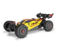 ARRMA Typhon Mega 4X4 RTR 1:8 Poussette télécommandée Monster Truck avec Moteur à Brosse, sans Batterie ni Chargeur, Jaune