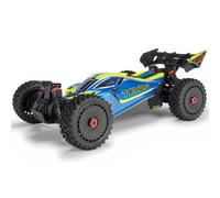 ARRMA Typhon Mega 4X4 RTR 1:8 Poussette télécommandée Monster Truck avec Moteur à Brosse, sans Batterie ni Chargeur, Bleu