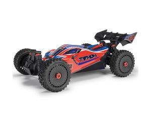 ARRMA Typhon Mega 4X4 RTR 1:8 Poussette télécommandée Monster Truck avec Moteur à Brosse, sans Batterie ni Chargeur, Rouge