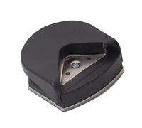 Arrondisseur de Coins pour Loisirs Créatifs en Papier, Noir | Coupe-bordures Photo, Découpe Nette et Légère, Plastique et Ferroalliage, Accessoire DIY Pratique