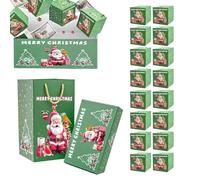 Arroopu Boîtes de Noël | Coffret Cadeau Noël,Accessoire Festif Adultes Anniversaire Fêtes