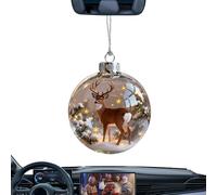 Arroopu Boules Décoratives De Noël pour Sapin - Décoration Saisonnière de Boules d'animaux 3D - Décoration D'Intérieur Ornements Festifs,pour Mur Bureau Couronne Cheminée Jardin Escalier Porte