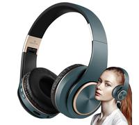 Arroopu Casque stéréo avec suppression du bruit - Casque portable avec batterie de 300 mA pour voyage, travail, maison