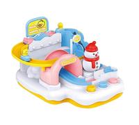 Arroopu Circuit De Voitures De Course pour Tout-Petits,Jouet De Voiture De Noël - Ensemble De Véhicules Jouets Amusants,pour Les Garçons, Les Filles, Les Et Les Tout-Petits, pour Noël Et Anniversaire