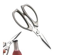 Arroopu Ciseaux de Cuisine pour Aliments,Cutter de Cuisine en Acier Inoxydable | Multi-Usage pour Couture Papier Aliments Jardin Bricolage Maison,Usage Maison