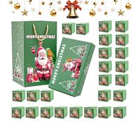 Arroopu Coffret Cadeau Argent Noël à Surprise - Coffret Cadeau Noël | Accessoire Festif Adultes Anniversaire Fêtes