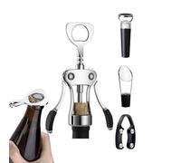 Arroopu Ouvre-Bouteille de Vin,Accessoire de Bar en Forme d'Aile avec Coupe-| Ouvre-Bouteilles à Vis | pour Cuisine, Bar, Fêtes, BBQ, Dîner, Réunion et Restaurant