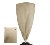 Arroopu Protection Hivernale Contre Le Gel pour D'Extérieur - Couverture en Lin avec Fermeture Éclair,Housses Respirantes Anti-Gel avec Cordon | pour La Protection Contre Les Oiseaux Lapins Et