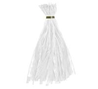 Arroopu Sacs à légumes extensibles avec fermetures à boucle - Filet réutilisable de 39 cm pour la conservation des aliments, la cuisine, les courses, les courses, blanc, Refer to description, Unisexe
