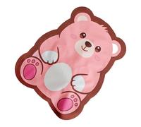 Arroopu Tapis Rafraîchissant pour Chien | Tapis de Repos Remplissable d'Eau - Coussin Rafraîchissant Résistant à l'Usure, Motif Cartoon Ours et Chat, 30 x 38 x 2 cm - Pour Petits Moyens Grands Chiens,