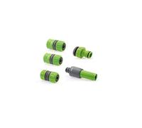 VITO - Kit arrosage 5 pièces diam 25-1' Lance Multi Jet + Nez de Robinet + 2 raccords Rapides + Embout raccord