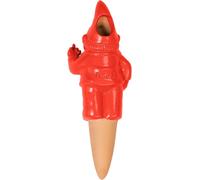 Arrosage Automatique Goutte à Goutte en Forme de GNOME Couleur Rouge. Arrosage pour Les Plantes d'intérieur et extérieur avec Une capacité de 100 millilitres