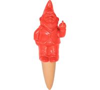Arrosage Automatique Goutte à Goutte en Forme de GNOME Couleur Rouge. Arrosage pour Les Plantes d'intérieur et extérieur avec Une capacité de 100 millilitres.