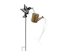 Arrosage De La Boîte, Des Lampes Solaires À Colibris, Des Décorations De Pieu De Jardin Extérieur Et De L'énergie Solaire Pour Le Paysage De La Fête Du Porche De Pelou